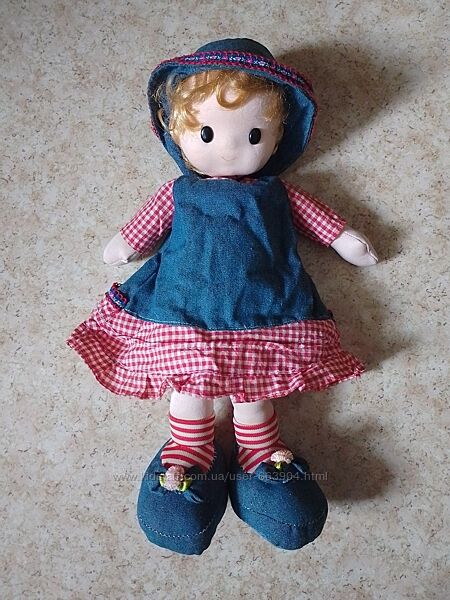 Милая мягконабивная кукла, игрушка. Мяка іграшка, лялька. Высота 41 см.