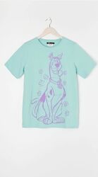 Нова жіноча футболка Sinsay з принтом Scooby- Doo р. XS