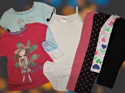 Пакет брендовой одежды для девочки 3-4 года