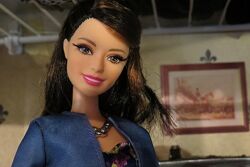 Лялька Барбі Стиль Ракель Barbie Style Raquelle Doll Black Pants Blue Jacke