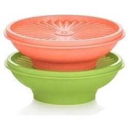 Набор тарелочек в одно касание 2 шт Tupperware