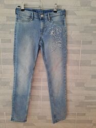 Джинсы скини h&m skinny fit 