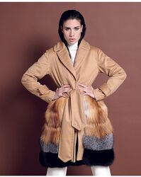 Розкішне пальто італійського виробника Flo Clo