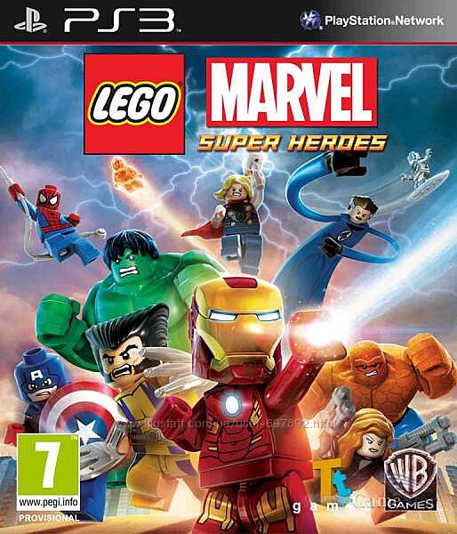 диск lego marvel super heroes ps3
