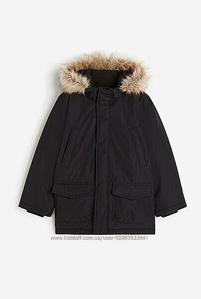 Парка куртка H&M размер 8-9 состояние новой