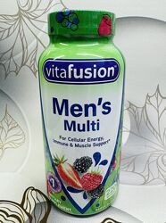 США Чоловічі мультивітаміни Vitafusion Mens Multivitamin в желейках