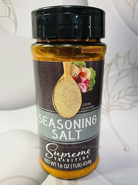 США Сіль зі спеціями Supreme Tradition Seasoning Salt