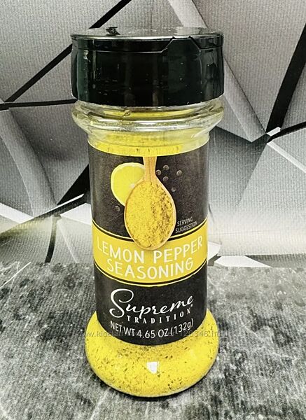 США Мелений перець з лимоном Supreme Lemon Pepper