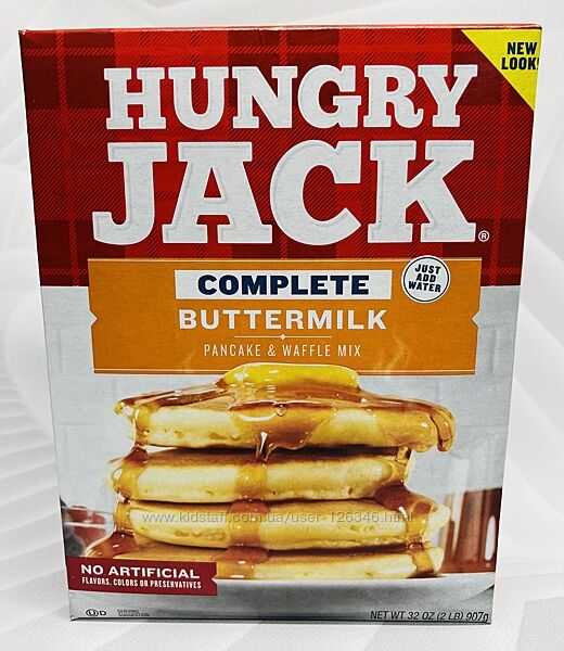 США Суміш для панкейків та вафель Hungry Jack Pancake and Waffle Mix