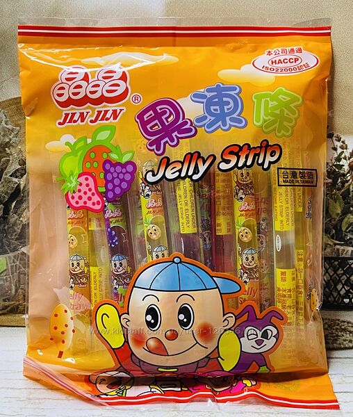 Японські желейні цукерки Jin Jin Jelly Strip