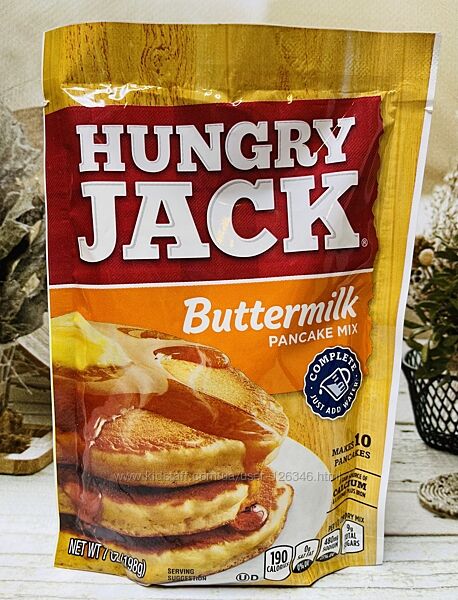 США Суміш для панкейків Hungry Jack Buttermilk Pancake Mix