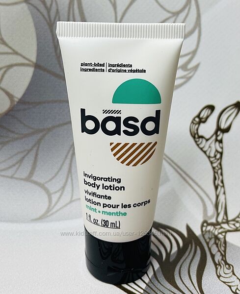 США Мятный увлажняющий лосьон для тела BASD Invigorating Mint Body Lotion