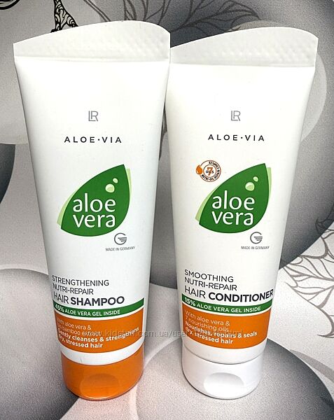 Шампунь и кондиционер для укрепления волос LR Health & Beauty Aloe Vera