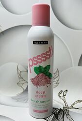 США Сухий шампунь для жирного волосся Freeman Deep Clean