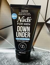 США Чоловічий крем для депіляції інтимних зон Nads Down Under Hair Removal 