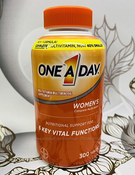 США Жіночі мультивітаміни Bayer One A Day Womens