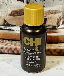 Зволожуюча відновлююча олія для волосся CHI Argan Oil Plus Moringa Oil