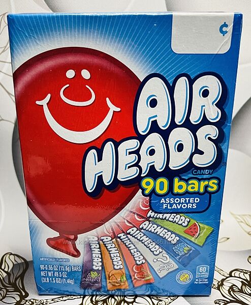 США Жувальні фруктові цукерки Airheads Candy, 1.4кг
