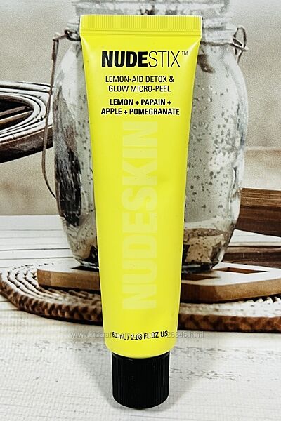 США Пілінг-ексфоліатор для освітлення шкіри обличчя Nudestix Lemon-Aid 