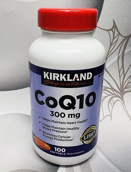 США Коензим для здоров&acuteя серця та краси Kirkland Signature CoQ10