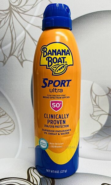 США Спрей захист від сонця Banana Boat Ultra Sport Sunscreen SPF50