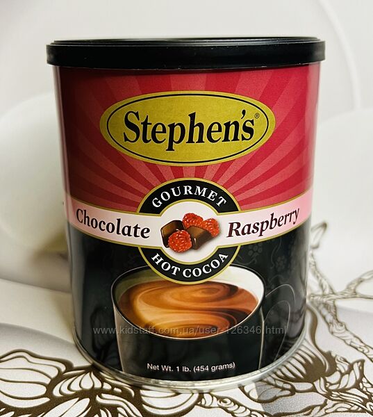 США Гарячий шоколад з малиновим смаком Stephen&acutes Gourmet Hot Cocoa Chocolat