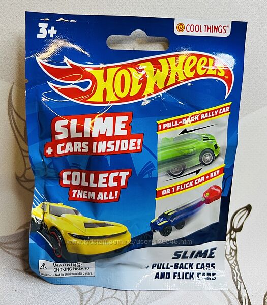 США Машинка Hot Wheels Slime зі слаймом