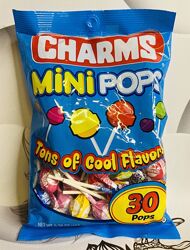 США Міні-льодяники на паличці Charms Mini Pops