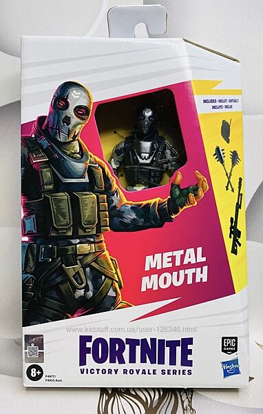 США Фортнайт Fortnite фігурка Victory Royale Series Metal Mouth