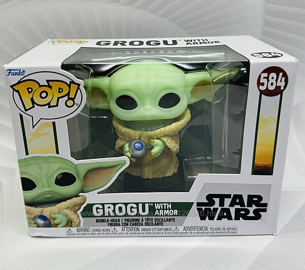 США Фігурка Грогу з бронею Funko POP Star Wars Grogu