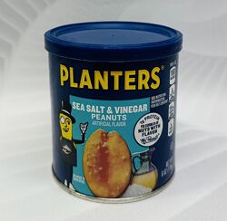 США Арахіс з сіллю та оцтом Planters Sea Salt Vinegar Peanuts