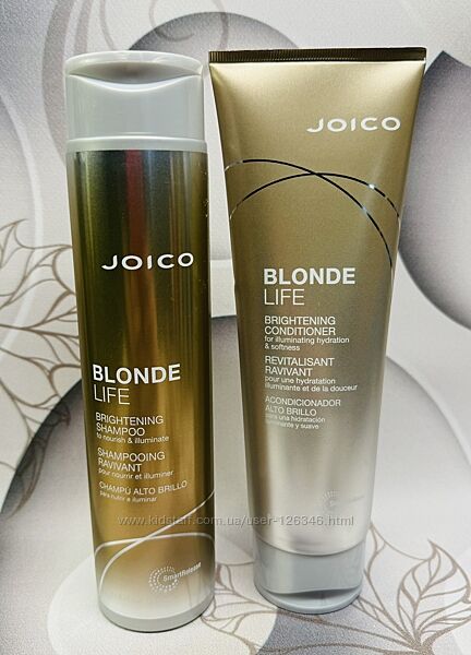 США Шампунь і кондиціонер для блондованого волосся Joico Blonde Brightening