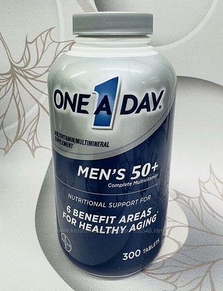 США Мультивітаміни для чоловіків старше 50 років Bayer One A Day Men&acutes