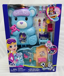 США Ігровий набір сумочка Ведмедик з лялечкакми Polly Pocket Teddy Bear