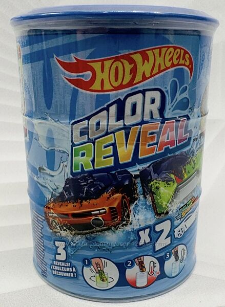 США Машинки сюрприз зі зміною кольору Hot Wheels Color Reveal Cars