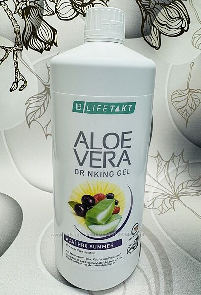 Питний гель алоє суперфуд ягоди Асаї LR Aloe Vera Drinking Gel Acai 