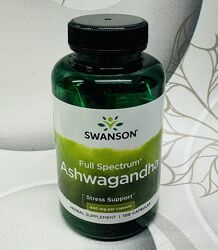 США Ашваганда для здоровя та проти стресу Swanson Ashwagandha