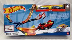 США Трек Хот Вілс Подвійний спуск Hot Wheels Drop Down Challenge Track Set