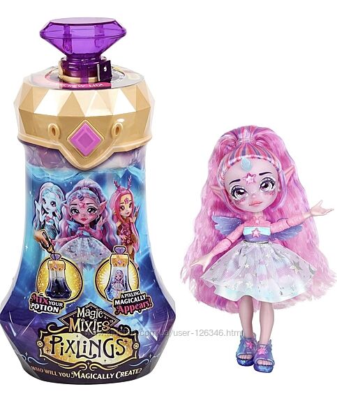 США Лялька Єдиноріг Magic Mixies Pixlings Пікслінг