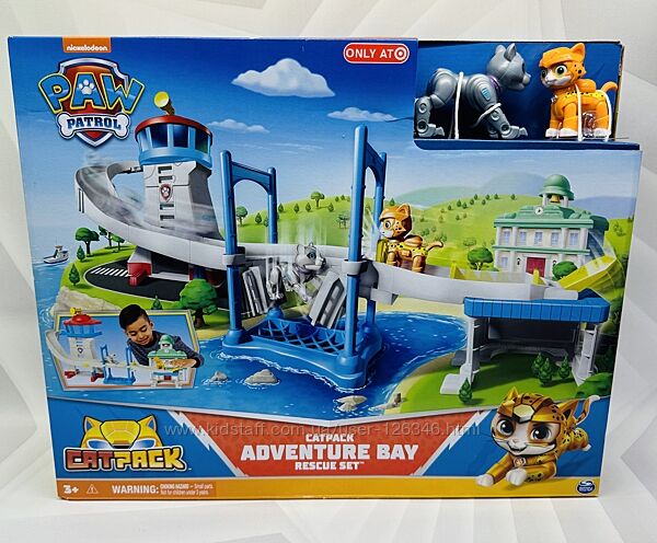 США Великий ігровий набір Щенячий патруль Paw Patrol Cat Pack Adventure Bay
