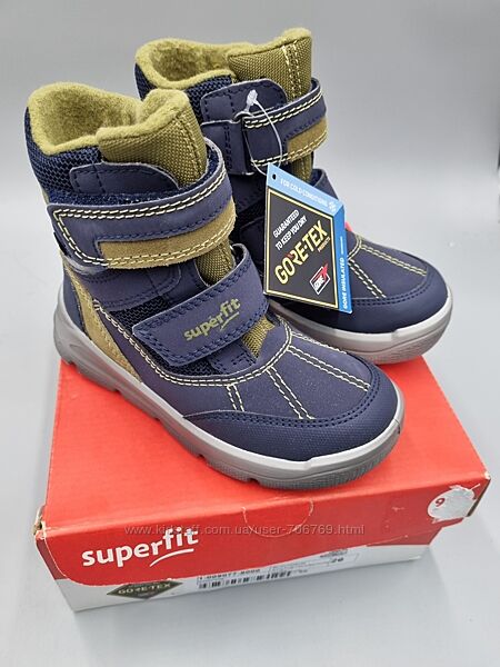 Зимові черевики Superfit Mars 27 р зимние ботинки