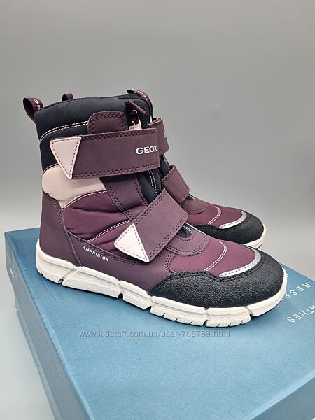 Зимові черевики GEOX Flexyper 32,34 ботинки