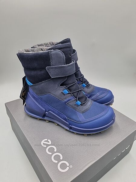 Зимові черевики Ecco Biom K2 35 р ботинки зимние