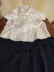 Юбка та блуза у школу George розмір 8-9 р на зріст 138-134 см