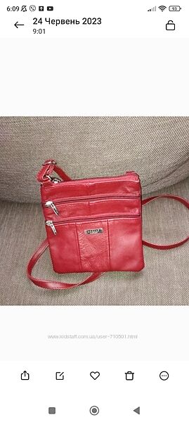 Сумочка сумка  месенджер Lorenz кросс боді з Німеччини