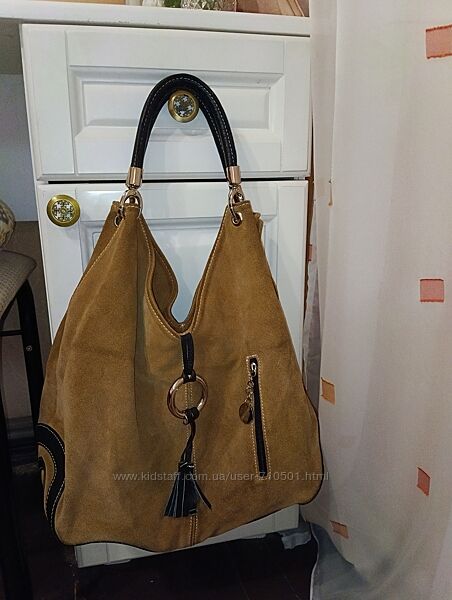 Сумка Milano Italy натуральна замша з Німеччини 