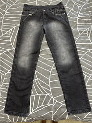 Утепленные джинсы SZG р.140-146 на мальчика