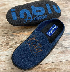 Чоловічі вовняні безшумні паркетні капці тм inblu