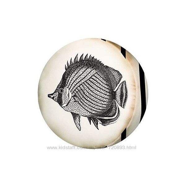 Круглая подушка - пуфик