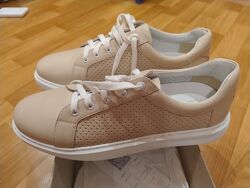 Кеди бежеві натуральна шкіра 40р